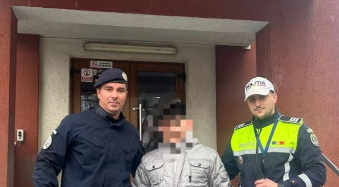 Minorul dat dispărut astăzi, din parc, a fost găsit în timp record de jandarmii și polițiștii vrânceni