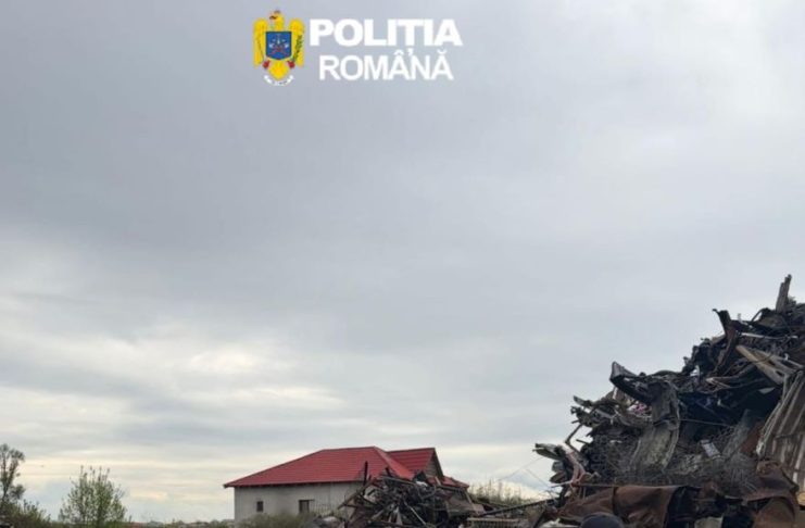 FOTO Centrele de colectare a deșeurilor metalice, controlate de poliție și de comisarii de mediu / Firmă din Adjud, amendată drastic