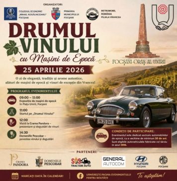 Drumul Vinului cu mașini de epocă, un eveniment de clasă