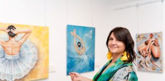 FOTO Vernisajul expoziției „La dansa dels sentits”, semnată de artista Geanina Miler, aduce la La Sénia un nou dialog între sensibilitate și expresie artistică