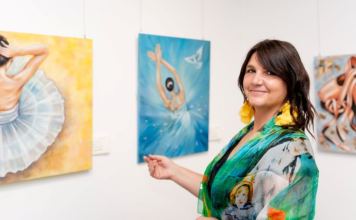 FOTO Vernisajul expoziției „La dansa dels sentits”, semnată de artista Geanina Miler, aduce la La Sénia un nou dialog între sensibilitate și expresie artistică expozitie_spania