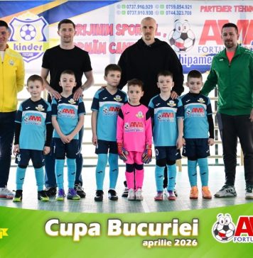 Cei mai mici fotbaliști, urmăriți la ”Cupa Bucuriei” de foști campioni ai României