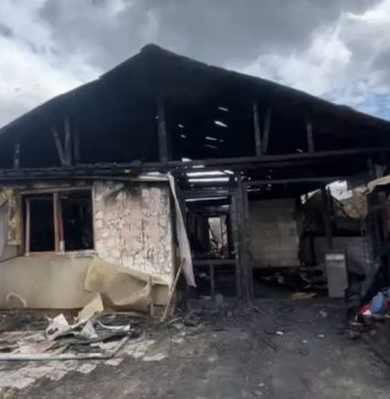 FOTO-VIDEO Apel pentru sprijinirea familiei din Biliești, rămasă fără casă în urma unui incendiu