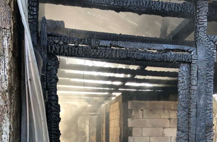 Incendiu la o casă din Mărtinești, în această dimineață