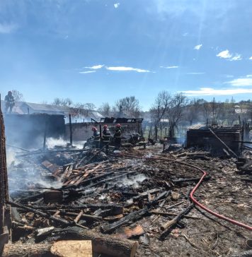 ULTIMA ORĂ Incendiu de amploare la o gospodărie din satul Verdea