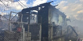 FOTO Peste 400 de angajați MAI, plus alte zeci de localnici au intervenit la incendiul din Soveja