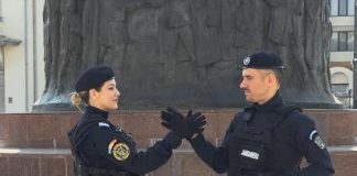 VIDEO Ziua Jandarmeriei Române, vineri, în Piața Unirii din Focșani