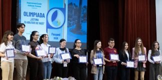 FOTO Un elev de la CN Unirea, mențiune MEC la Olimpiada Națională ”Lectura ca abilitate de viață”, desfășurată la Focșani