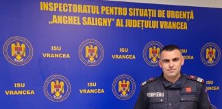 Pompierul lunii martie – plt. Coman Laurențiu Dănuț, de la Secția de Pompieri Vidra