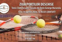 Porți deschise, de Paști, la Școala de Tenis „George Bucuroiu”