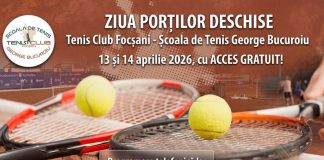Porți deschise, de Paști, la Școala de Tenis „George Bucuroiu”