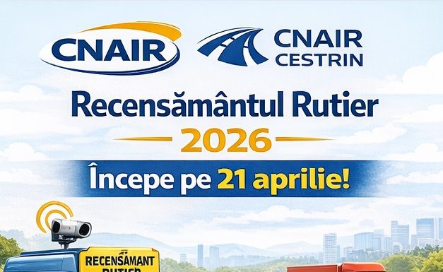 Începe Recensământul General de Circulație Rutieră!