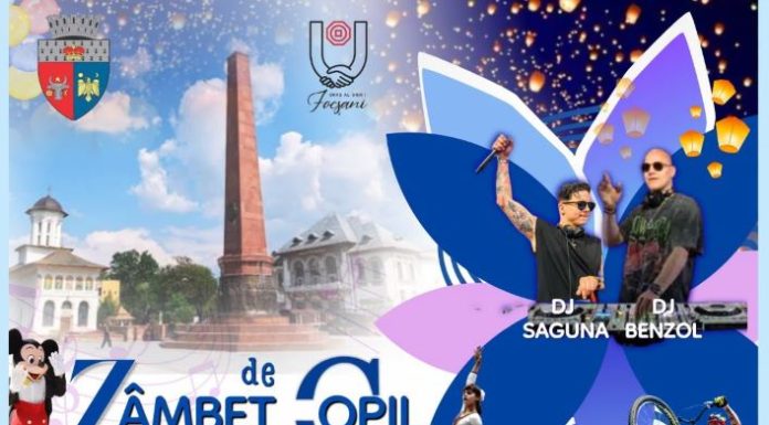Centrul Focșaniului va fi ”ocupat” de Ziua Copilului