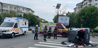 Femeie rănită în accidentul din Focșani