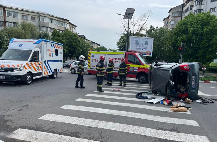 Femeie rănită în accidentul din Focșani