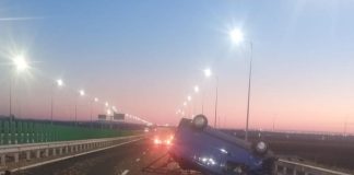 Vrânceni implicați într-un accident grav pe A7, în Buzău: unul a murit, altul e rănit