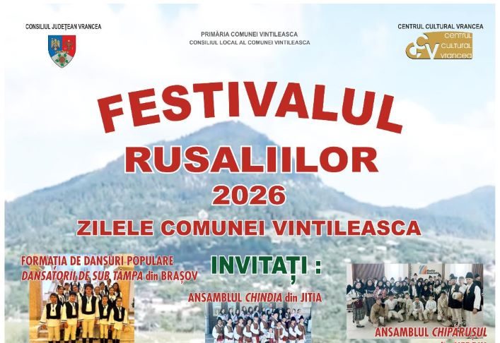 Festivalul Rusaliilor, la Vintileasca, în ultima zi din mai
