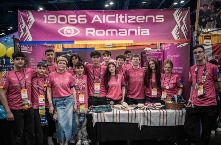 AICitizens are nevoie de sprijin pentru a ajunge la o competiție internațională de robotică în Maryland, SUA