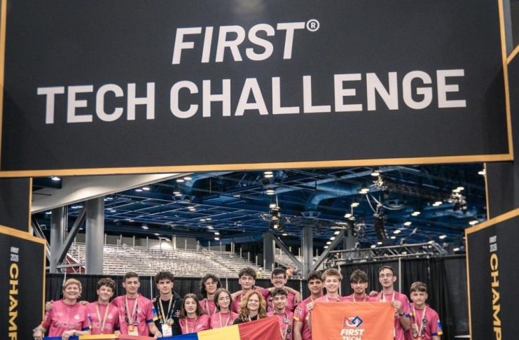 AICitizens, o poveste de succes – Performanță deosebită la Campionatul Mondial de Robotică din Houston: Winning Alliance Captain și laureată a premiului INSPIRE