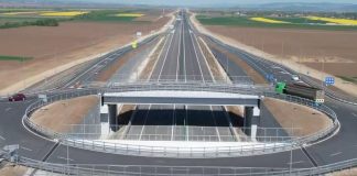 VIDEO Lucrările pe lotul 2 al autostrăzii Focșani–Bacău sunt aproape finalizate (95%)