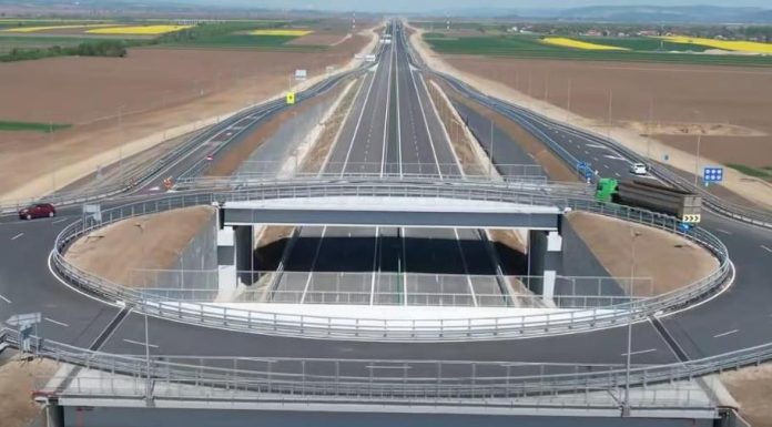 VIDEO Lucrările pe lotul 2 al autostrăzii Focșani–Bacău sunt aproape finalizate (95%)