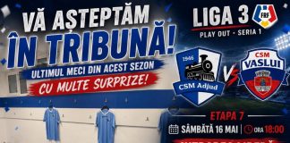 Fotbal: ultimul meci, ultima șansă! / Adjudul are nevoie de victorie, azi, pentru a rămâne în Liga 3