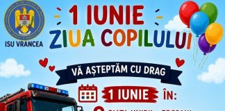 1 Iunie alături de pompierii vrânceni: O zi plină de zâmbete, jocuri și veselie
