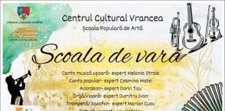 Se fac înscrieri la ”Școala de vară” din cadrul Școlii Populare de Artă Focșani