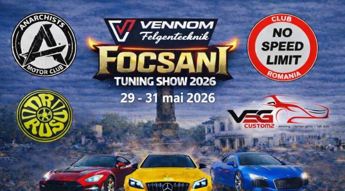 Mașini personalizate și tunate, în weekend, la Focșani