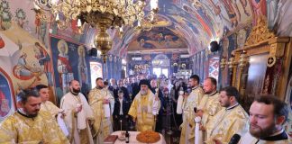 Hram și sfințire la biserica ”Sf. Ioan Evanghelistul” din Odobești