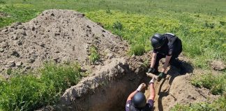FOTO Proiectile descoperite pe teritoriul județului, detonate în poligonul de la Nănești