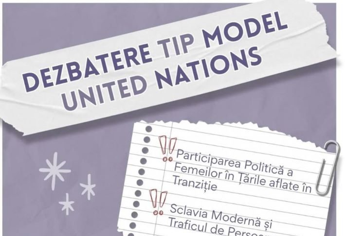 Eveniment de dezbatere, pe teme de actualitate / Sunt așteptați să se înscrie elevi din Focșani