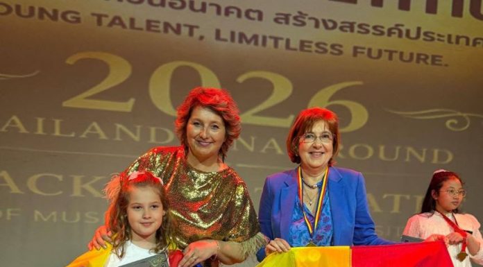 O vrânceancă în juriul unui festival internațional de muzică pentru copii