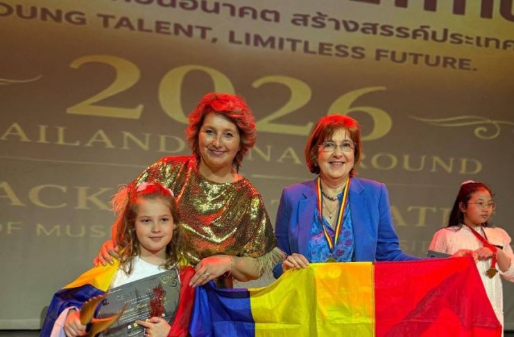 O vrânceancă în juriul unui festival internațional de muzică pentru copii