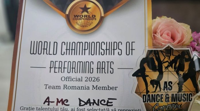 Premii pentru tinerii talentați de la Școala A-MC Dance din Focșani / Câștigătorii, invitați la Campionatul Mondial de Arte din SUA