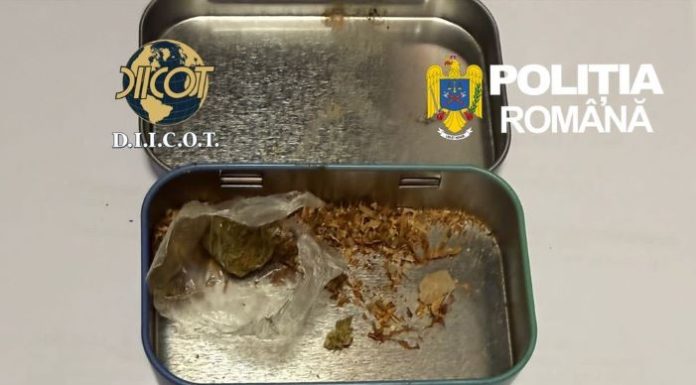 FOTO Arest preventiv pentru un tânăr acuzat de trafic de droguri de mare risc