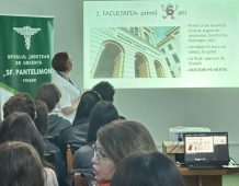 FOTO Elevii de la profilul chimie-biologie, dialog deschis cu medicii Spitalului Județean Focșani, despre profesie, provocări și satisfacții 1 elevi spital 4