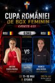 Două pugiliste din Vrancea, medalii de argint la Cupa României de box 2 finala fete box