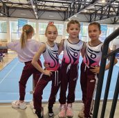 11 medalii și 2 premii speciale pentru micuțele gimnaste de la CSS Focșani, la Cupa ”Andreea Răducan” 2 gimnastica css