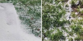 FOTO Grindina a făcut ravagii la Faraoanele / Inundații locale în zonele de deal și munte