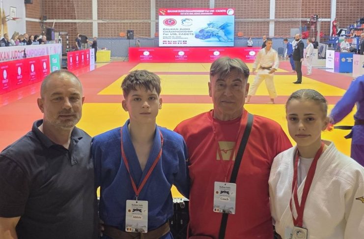 Medalie de argint pentru o sportivă de la CSS Focșani, la Campionatul Balcanic de judo U18