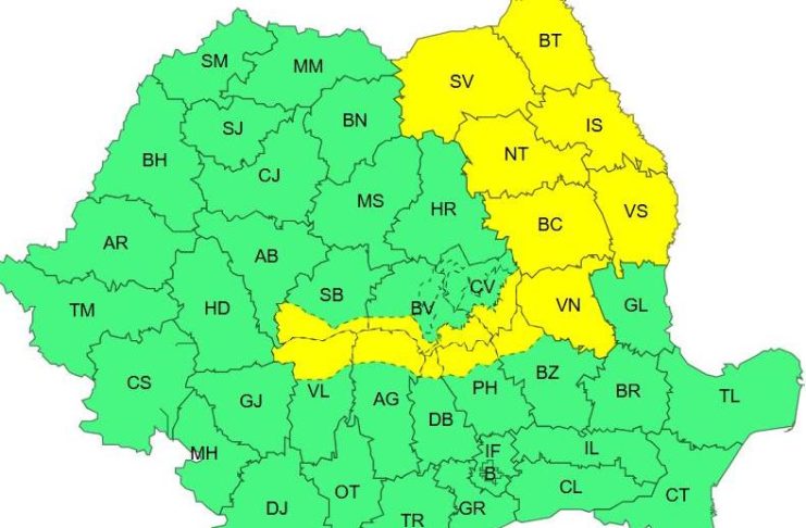 Meteo: vreme instabilă în acest sfârșit de săptămână, cu ploi și vânt