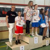 Două pugiliste din Vrancea, medalii de argint la Cupa României de box 1 podium box nedelcu