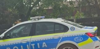 O șoferiță sub influența alcoolului a intrat cu mașina într-un gard și un stâlp