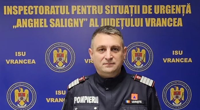 Plt. adj. șef Gabriel-Aurelian Udriște, ”Pompierul lunii aprilie”: Există oameni care aleg o profesie. Și există oameni care aleg o misiune
