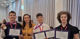 Elevii Centrului ”Elena Doamna” Focșani, premiați la Concursul Național pentru Elevi cu Deficiențe de Auz