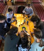 FOTO Activitatea catehetică „Icoana – fereastră către cer” în Parohia vrânceană Fitionești 2 proiect biserica fitionesti 1