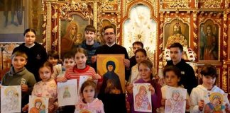 FOTO Activitatea catehetică „Icoana – fereastră către cer” în Parohia vrânceană Fitionești