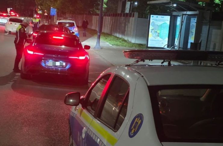 FOTO Peste 100 de șoferi opriți în trafic, azi noapte