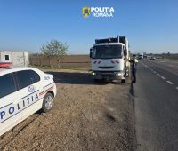 FOTO Peste 350 sancțiuni date de polițiștii rutieri șoferilor care transportă persoane sau mărfuri 1 rutier camion 2